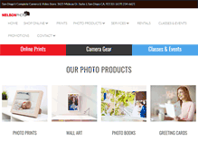 Tablet Screenshot of nelsonphotosupplies.com